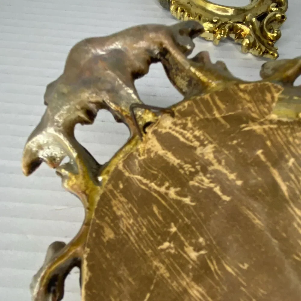 Vintage Gold Mirrors...Set of 3